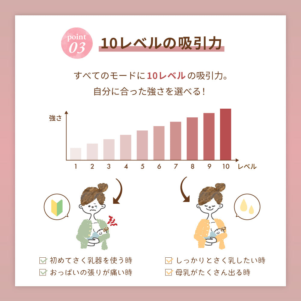 ハンズフリー 電動さく乳器 YW-388