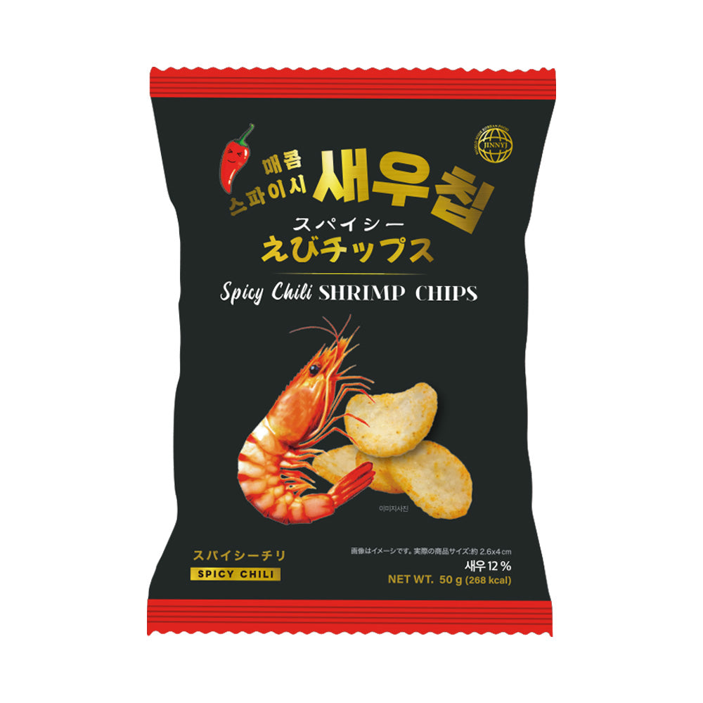 スパイシー海老チップス　50g×16袋入