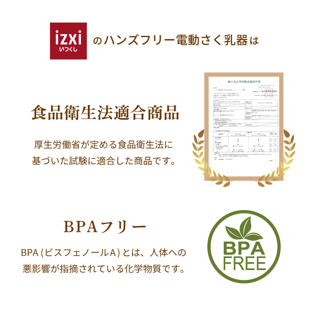 ハンズフリー電動さく乳器  YW-688